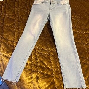 Sky Blue Skinny Women's Jeans